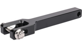Thrashin Supply Co Gauge Relocation Mount Front Extention - Black